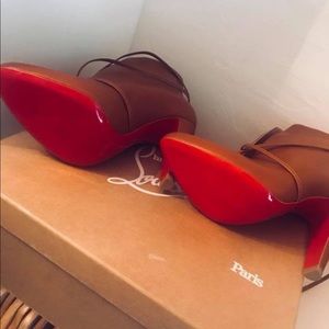 Louboutin bootie heels